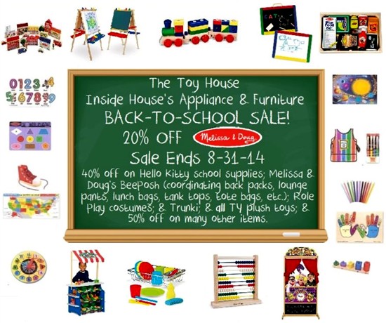 Back to school sale